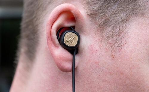 Marshall Minor II Bluetooth Brown Наушники внутриканальные беспроводные