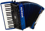 Фото:HOHNER The New Bravo III 72 dark blue (A16641/A16642) Аккордеон 3/4