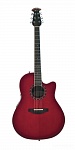 :Ovation 2771AX-CCB Standard Balladeer Deep Contour Cutaway Cherry Burst
 