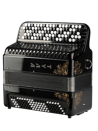 Тульская Гармонь BN-37-BK Баян ученический двухголосный "Тула-209", 92/55х100-II, черный