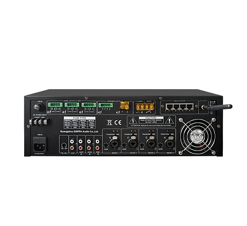 DSPPA MP812 Микшер усилитель мощности трансляционный, 120 Вт