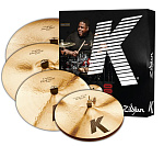 Фото:Zildjian K Custom Dark 5 PC Cymbal Set Комплект тарелок 14"/16"/18"/20"