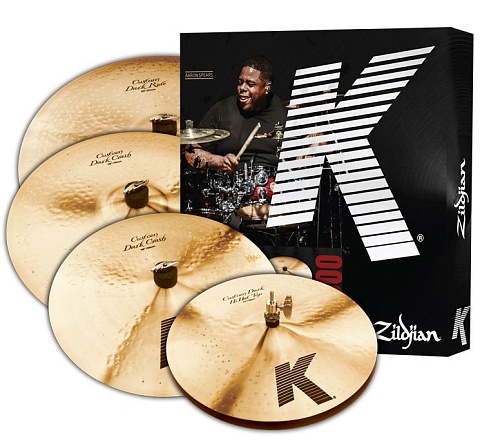 Zildjian K Custom Dark 5 PC Cymbal Set   14"/16"/18"/20"