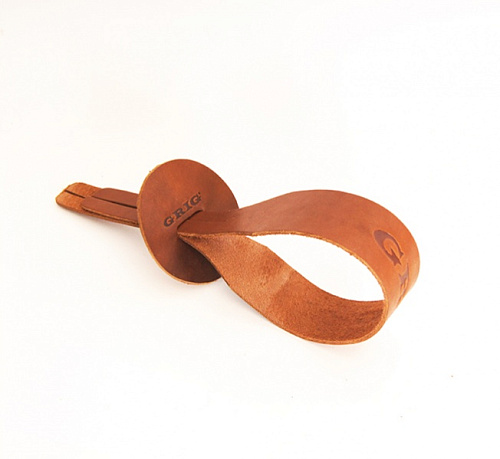 Grig GRT-2 Ремни для оркестровых тарелок, кожа, коричневые