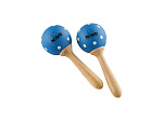 Фото:Nino Percussion NINO7PD-B Маракасы деревянные, малые, синие