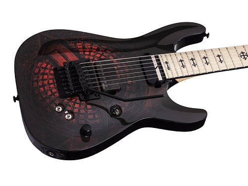 Schecter JEFF LOOMIS JL-7 FR S BLK-S.E. (USA) Гитара электрическая