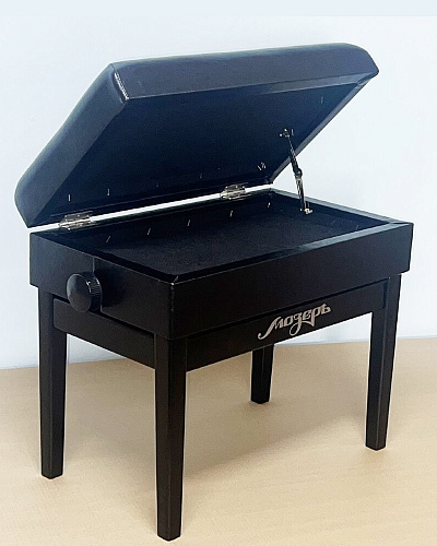 Мозеръ BPM-50/BK Банкетка для пианино или рояля деревянная, черная