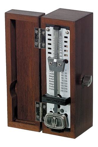 Wittner 880210 Taktell Super-Mini Метроном механический, деревянный корпус, без звонка