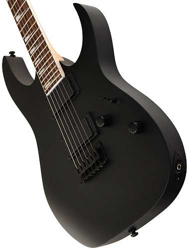 IBANEZ GIO GRG121DX-BKF BLACK FLAT Электрогитара
