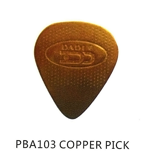 Dadi PBA103 Медиатор, медь, толщина 1.0мм