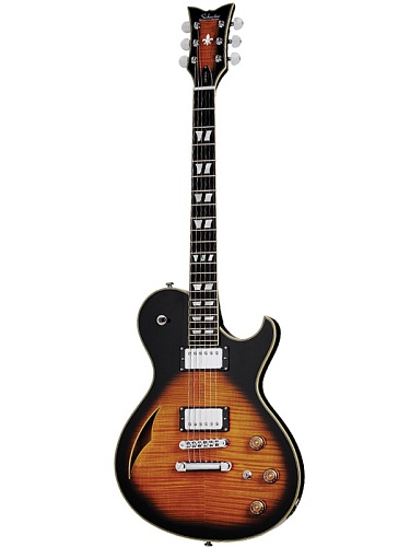 Schecter SOLO-6 CUSTOM E/A Гитара полуакустическая