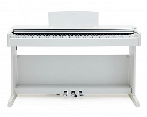 Yamaha YDP-145WH Arius Цифровое пианино со стойкой и педалью, белое