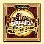 Фото:Ernie Ball P02045 Earthwood Silk & Steel Soft Струны для акустической гитары сталь+шелк 11-52