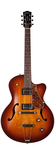 Godin 5th Avenue CW Kingpin II HB Cognac Burst Электрогитара арктоп