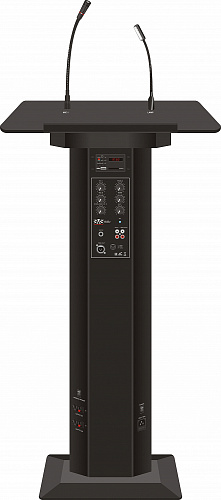 SVS Audiotechnik LR-100 Black Мобильная трибуна со встроенным усилителем и динамиком 100Вт