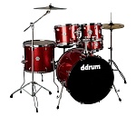 :DDRUM D2 522 RSP  ,  Red Sparkle, 10"-12"-16"-22", 146.5"