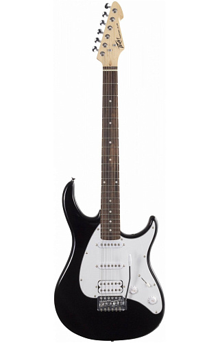 Peavey Raptor Plus SSH Black Электрогитара 22 лада, черная