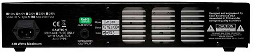 EDEN E300 BASS HEAD Басовый усилитель "голова", 300 Вт