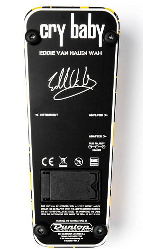Dunlop EVH95 EVH Cry Baby Wah Педаль эффектов
