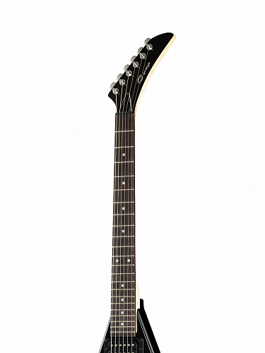 Caraya E233BK Электрогитара "стрела" V-образная, черная