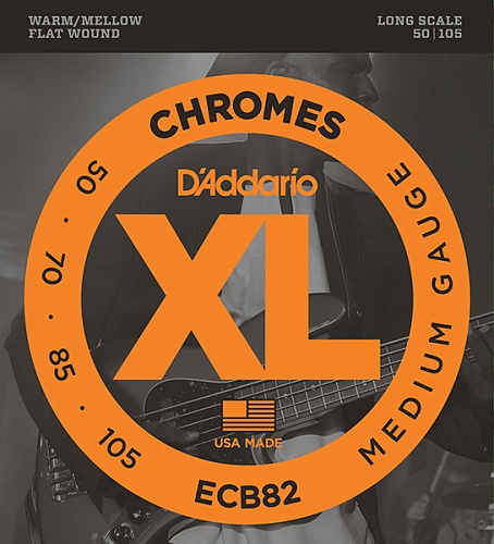 D'Addario ECB82 Chromes    -, 50-105