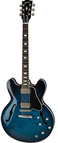 GIBSON 2019 ES-335 Dot, Blues Burst Гитара полуакустическая, в комплекте кейс