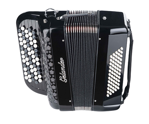 Gelander GH5060-BLACK Кнопочный аккордеон 62/60, черный