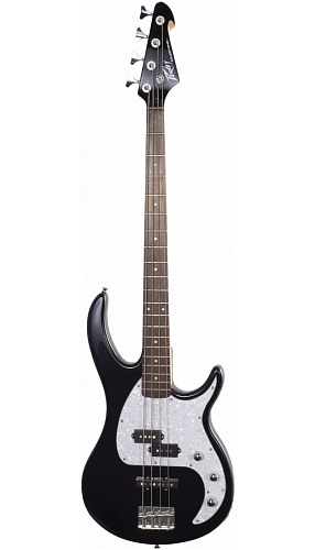 Peavey Milestone BLK Бас-гитара Powerplate, черная, 4 струны