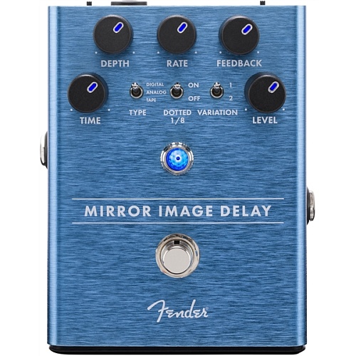 FENDER MIRROR IMAGE DELAY PEDAL Педаль эффектов - цифровая задержка (дилей)