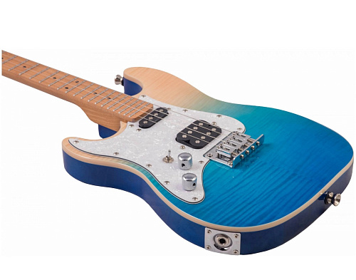 Flight Pathfinder Tenor TBL LH Электроукулеле, стратокастер, тенор, чехол