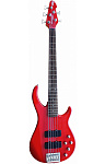 Фото:Peavey Milestone 5 Plus Red Бас-гитара 5-ти струнная, красная