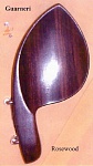 Фото:WBO VC01Rh-4/4 Подбородник для скрипки, модель Guarneri, крепление Hill, палисандр