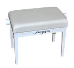 Фото:Мозеръ BPM-20/WH Банкетка для пианино или рояля деревянная