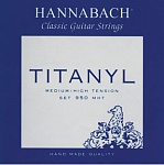 Фото:Hannabach 950MHT TYTANIL Комплект струн для классической гитары титанил/посеребренные
