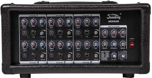 Soundking ZH0602D12LS Комплект акустической системы, микшер, микрофон, кабели, 2х200 Вт