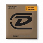 :Dunlop DBFS40120 Flatwound Long Scale    5- -, , 40-120