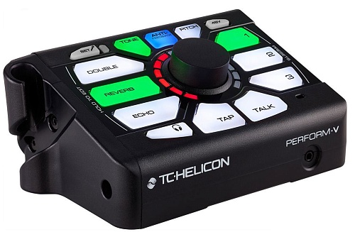 TC HELICON PERFORM-V Вокальный процессор эффектов с креплением на микрофонную стойку.
