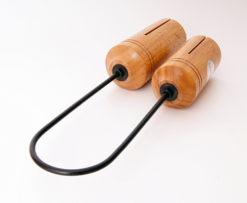 Fleet FLT-GB-2 Агого деревянный, с палочкой, средний