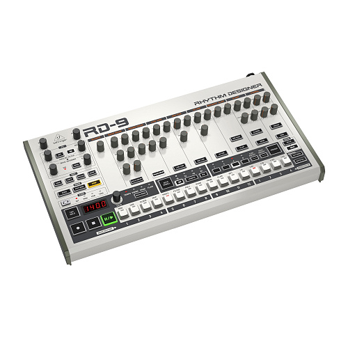 Behringer RD-9 Классическая аналоговая/цифровая драм-машина, 64-шаговый секвенсор