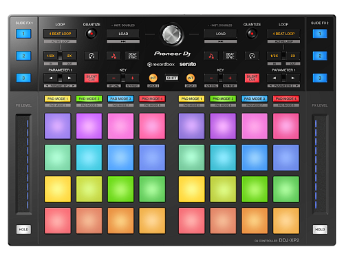 Pioneer DDJ-XP2 Дополнительный контроллер для rekordbox dj и Serato DJ Pro
