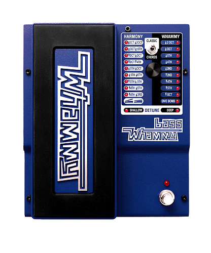 Digitech BASS WHAMMY Педаль Pitch schift для бас-гитары