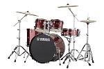 Фото:Yamaha RDP2F5-BGG Rydeen Барабанная установка со стойками, бордовая (2 коробки)