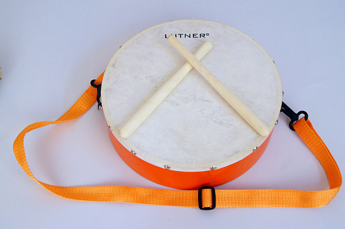 Fleet FLT-KTYG-25 Детский маршевый барабан оранжевый