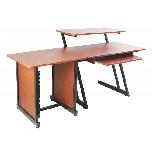 OnStage WSR7500RB Рэк-стол 12U стальной каркас, ламинированные панели, ( цвет красное дерево)