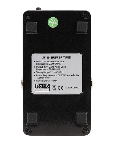 Joyo JF-19 Buffer Tune Тюнер педальный