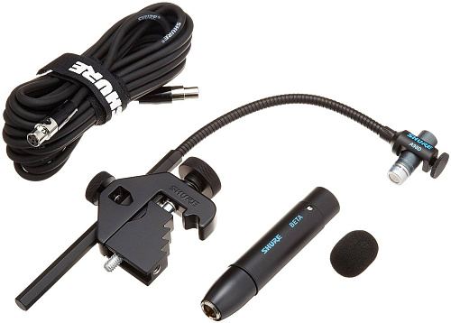 SHURE BETA 98AD/C Миниатюрный конденсаторный кардиоидный микрофон для музыкальных инструментов