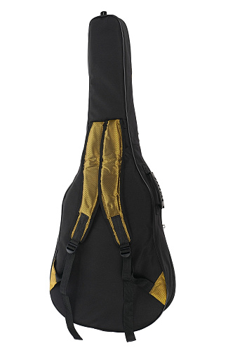 MEZZO MZ-ChGC-3b/g Чехол для классической гитары, черный/золото