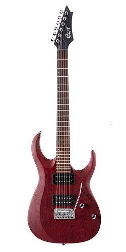 Cort X100-OPBC X Series Электрогитара, красная