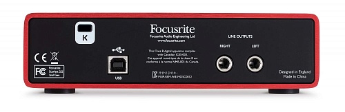 FOCUSRITE Scarlett 2i2 2nd Gen USB  