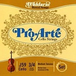 Фото:D'Addario J59 3/4M Pro-Arte Струны для виолончели 3/4